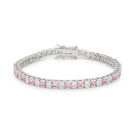 Pink Panther Tennis Bracelet