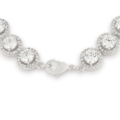 Heavenly Halos Infinity Bracelet