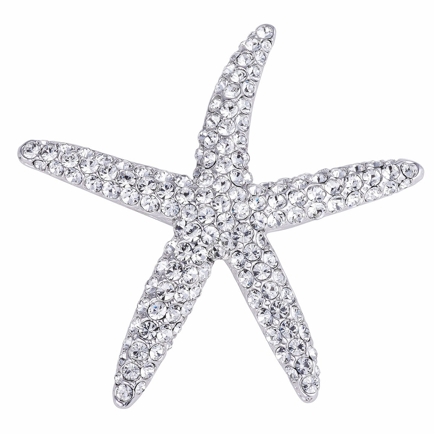 Shining Starfish Brooch