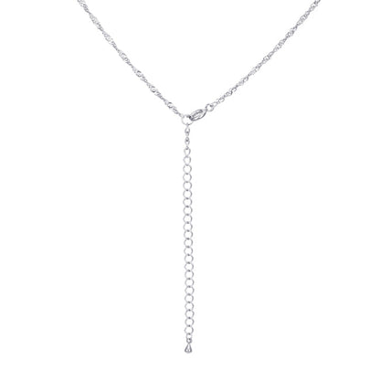 Minimalistic Twisted Curb Chain Necklace