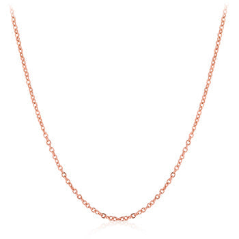 Minimalistic Cable Link Chain Necklace