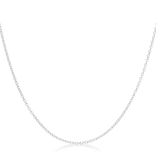 Minimalistic Cable Link Chain Necklace