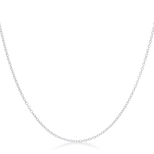 Minimalistic Cable Link Chain Necklace