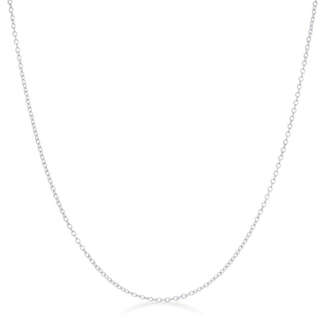 Minimalistic Cable Link Chain Necklace