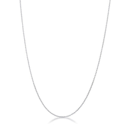 Minimalistic Beaded Chain Necklace