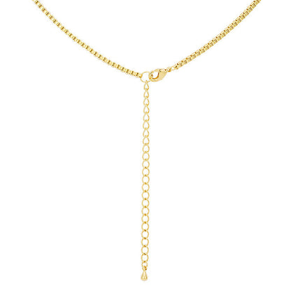 Minimalistic Gold Venetian Chain Necklace