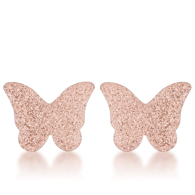 Butterfly Rose Symphony Earrings