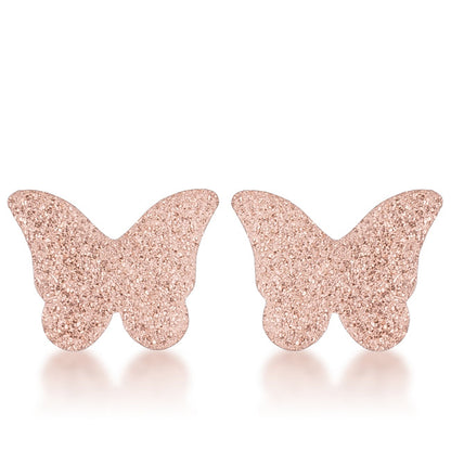 Butterfly Rose Symphony Earrings