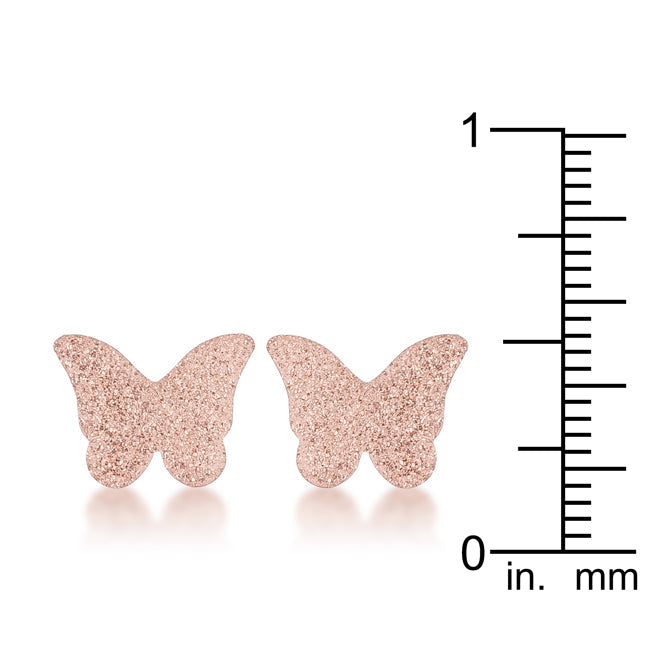 Butterfly Rose Symphony Earrings