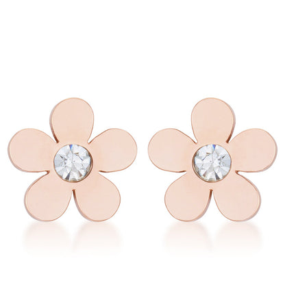 Rosy Daze Floral Earrings