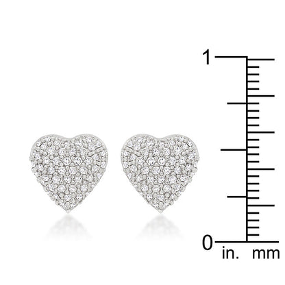 Together Forever Heart Earrings