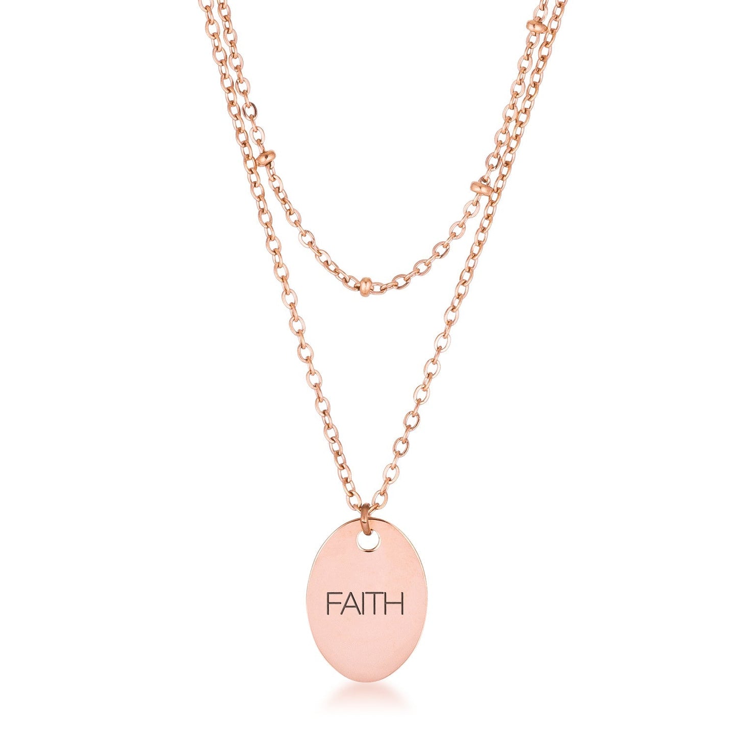 Indestructible Positivity Mantra Necklace