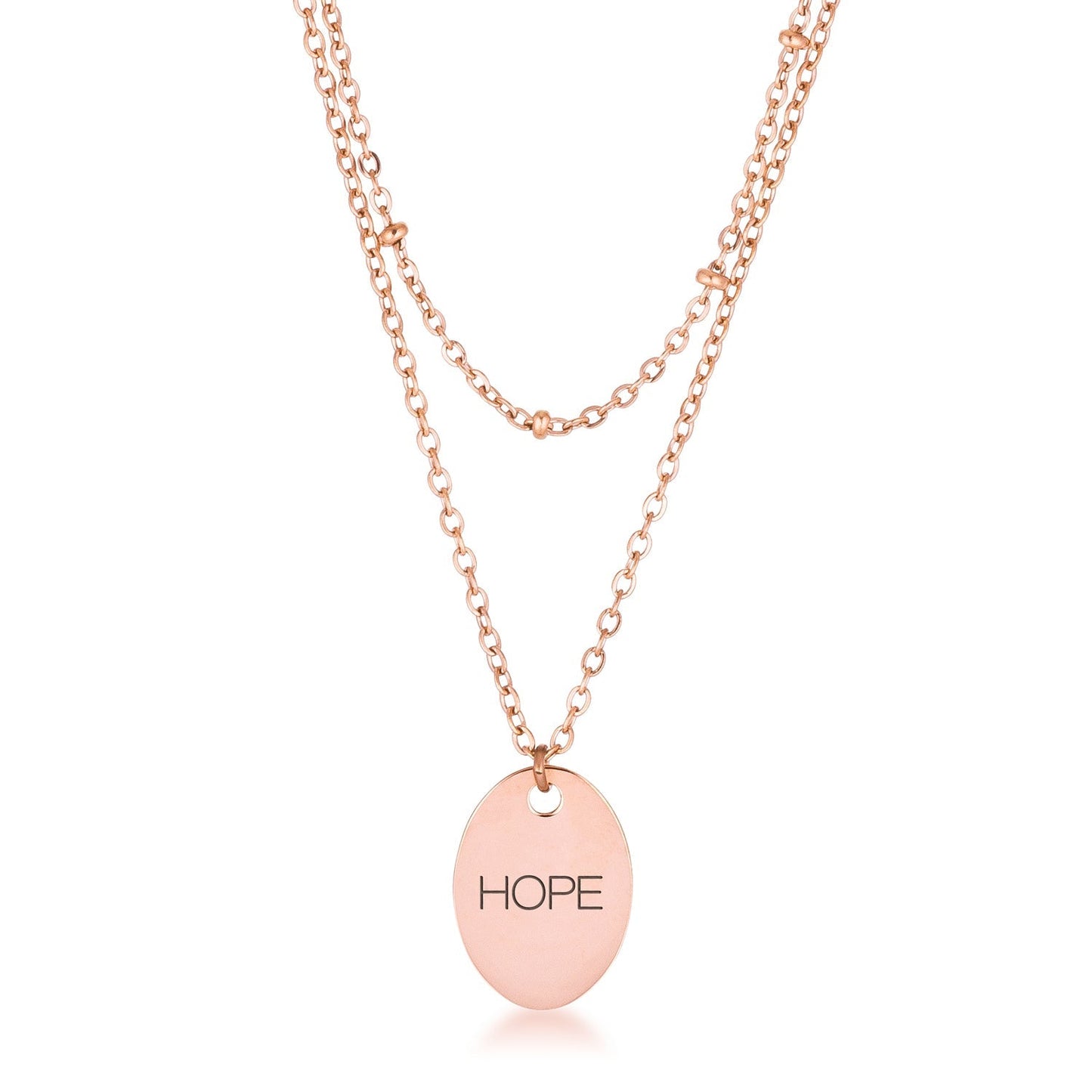 Indestructible Positivity Mantra Necklace