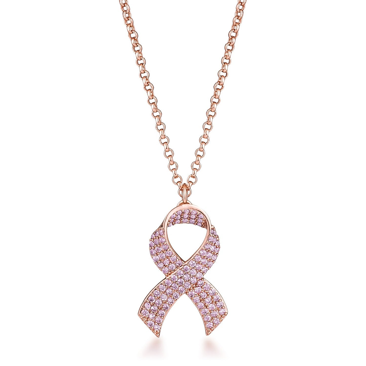 Pink Ribbon Awareness Pendant