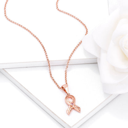 Pink Ribbon Awareness Pendant