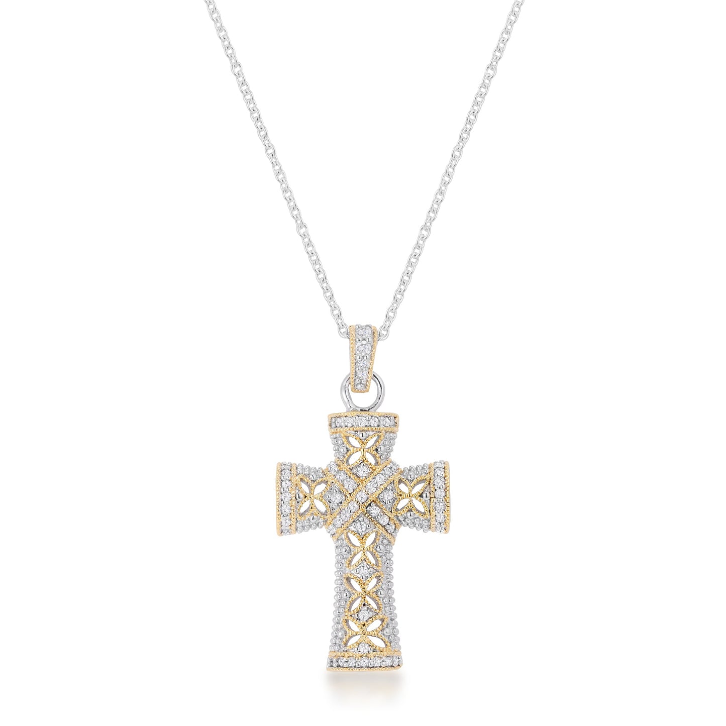 Bible Cross Pendant