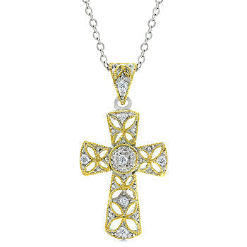 Bible Cross Pendant