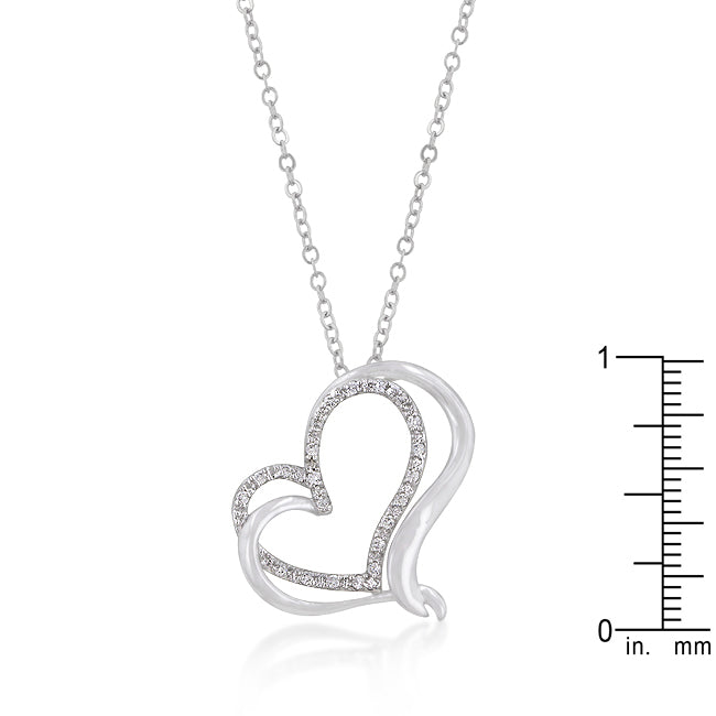 Together Forever Couple’s Heart Pendant