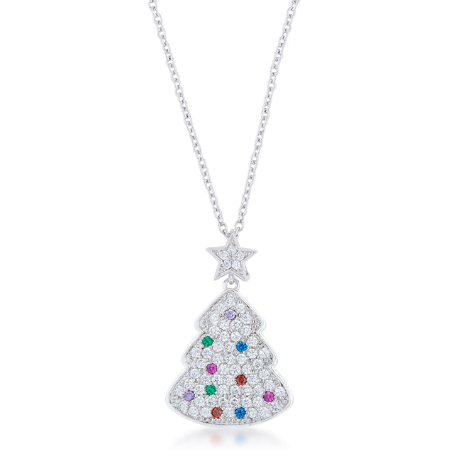 Star-Studded Christmas Tree Pendant