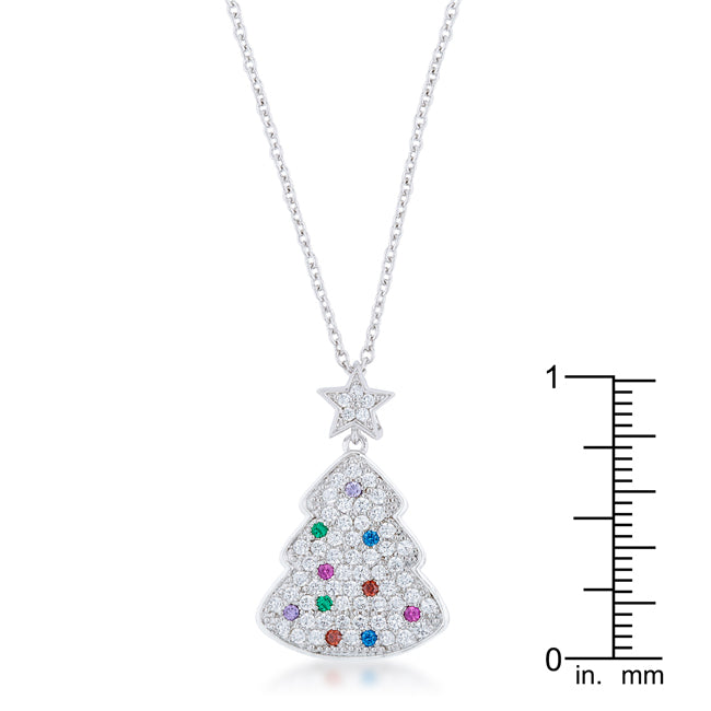 Star-Studded Christmas Tree Pendant