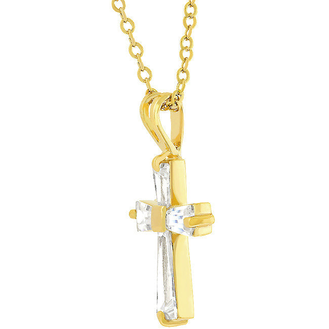 Tapered Cross Pendant