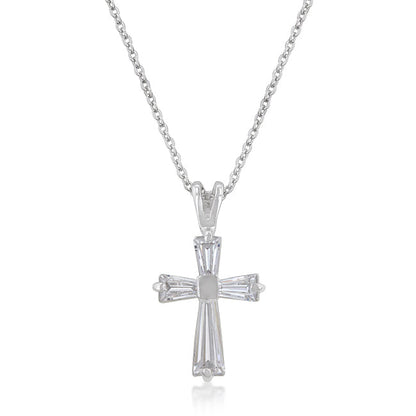 Tapered Cross Pendant