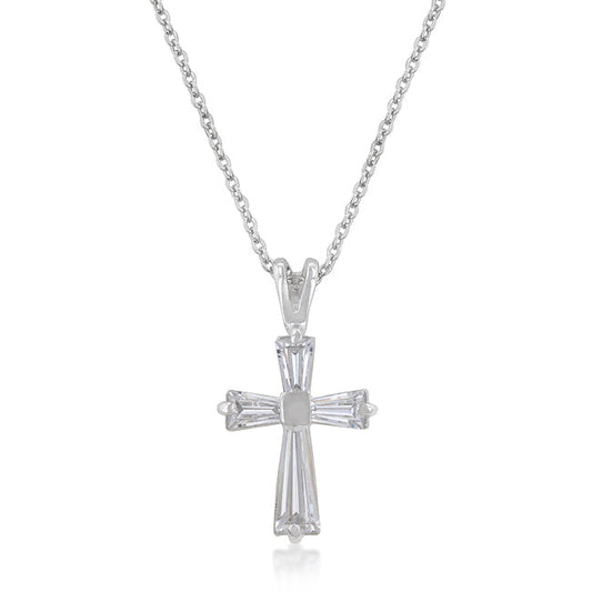 Tapered Cross Pendant