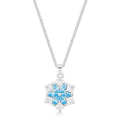 Striking Snowflake Pendant