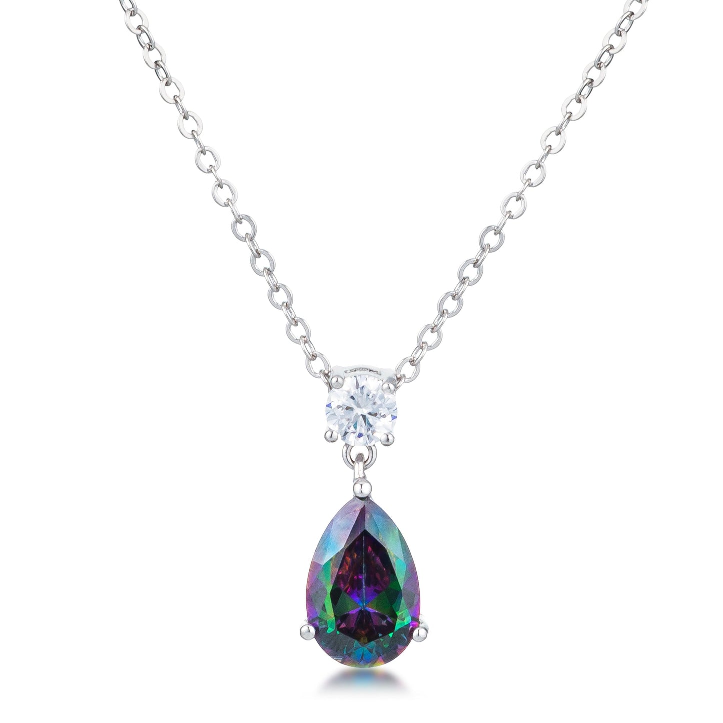 Iridescent Tears Pendant