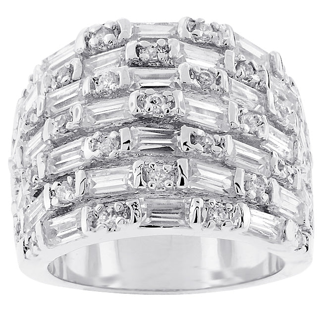 Bejeweled Multi-Row Ring