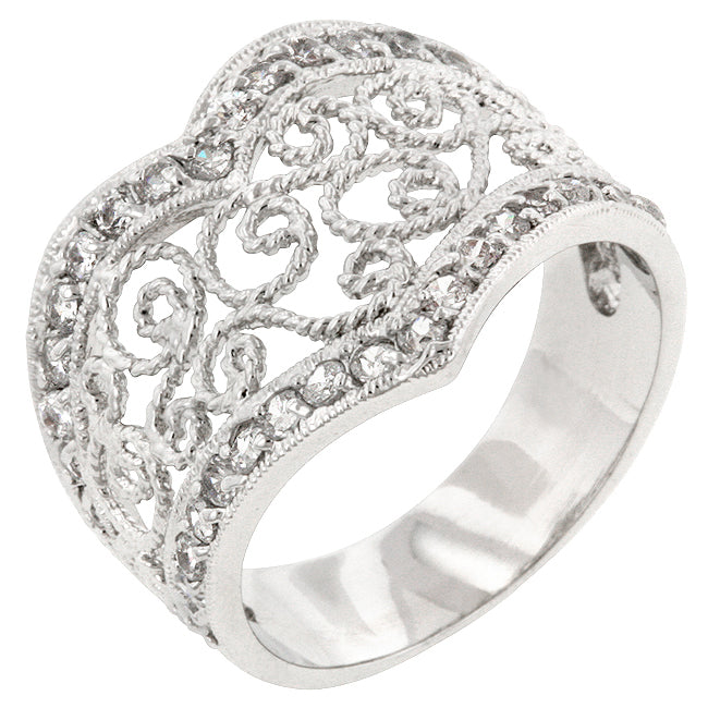 Utopian Filigree Ring