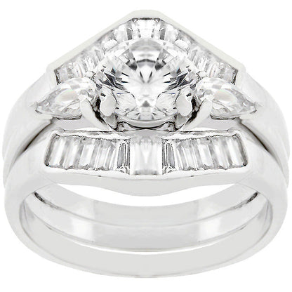 Ambrosia Bridal Ring Set