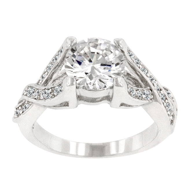 Winding Engagement Ring
