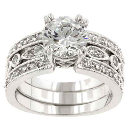Three-Layer Lavish Engagement Ring