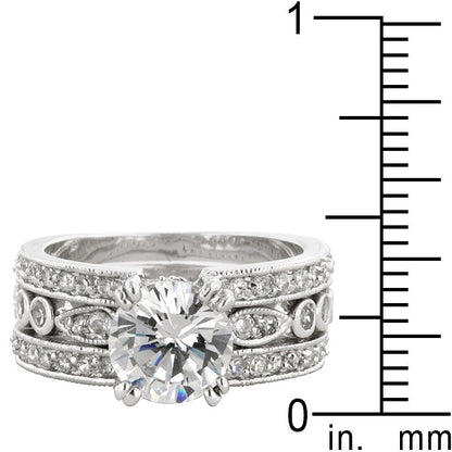 Three-Layer Lavish Engagement Ring
