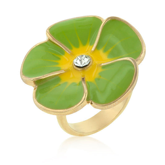 Lily Pad Blossom Ring