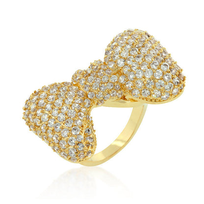 Golden Bow Ring