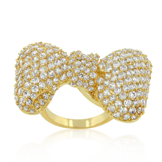 Golden Bow Ring