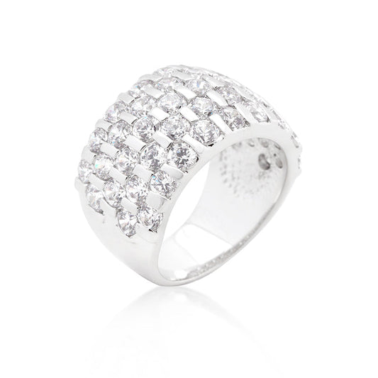 Bejeweled Multi-Row Ring