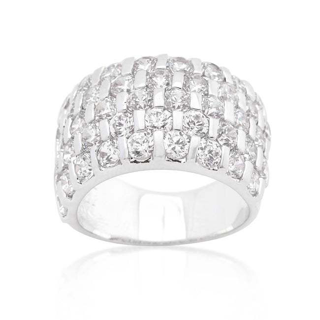 Bejeweled Multi-Row Ring