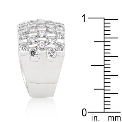 Bejeweled Multi-Row Ring