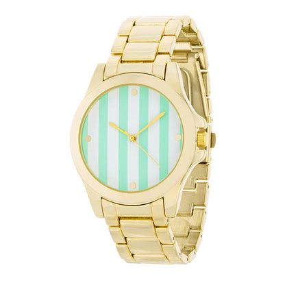 Golden Pattern Watch