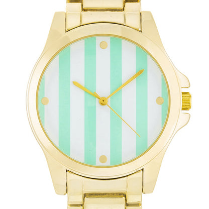 Golden Pattern Watch