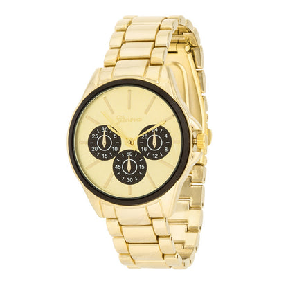 Modern Chromatic Gold Watch