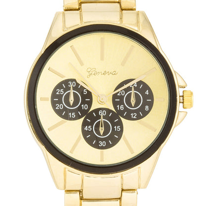 Modern Chromatic Gold Watch