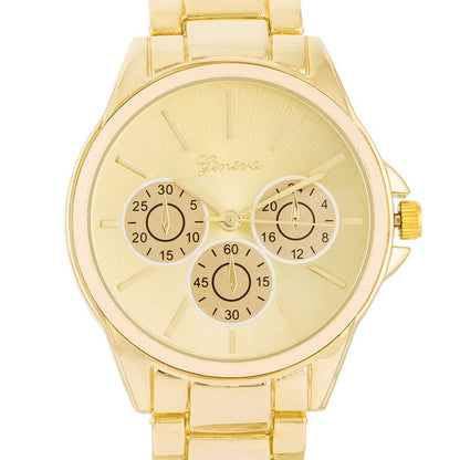 Modern Chromatic Gold Watch