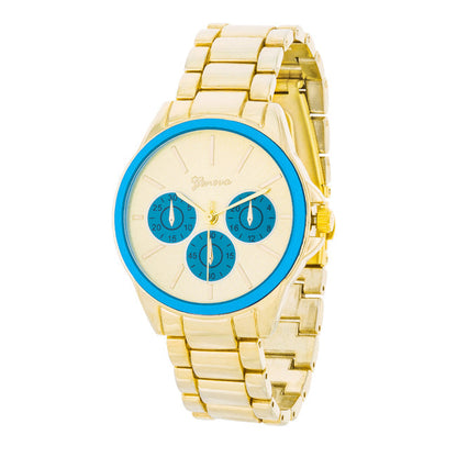 Modern Chromatic Gold Watch