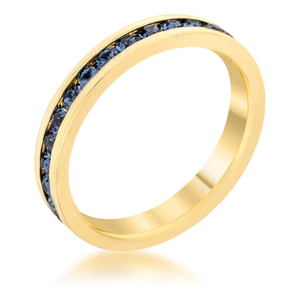 Golden Chromatic Stackable Band