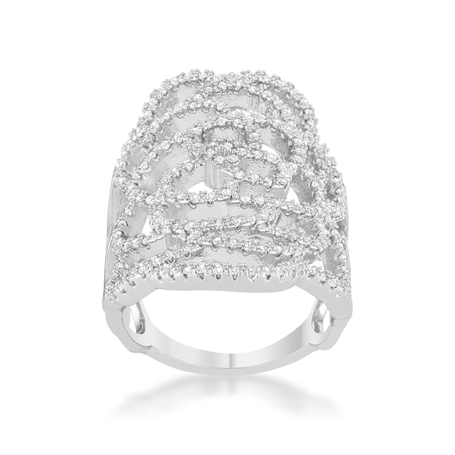 Expansive Arabesque Ring