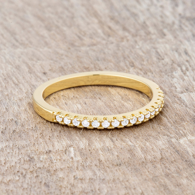 Simple Pave Eternity Ring